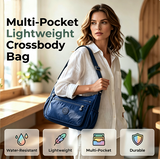 { Pack 2} MULTI-POCKET LIGHTWEIGHT CROSSBODY BAG