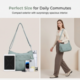 { Pack 2} MULTI-POCKET LIGHTWEIGHT CROSSBODY BAG