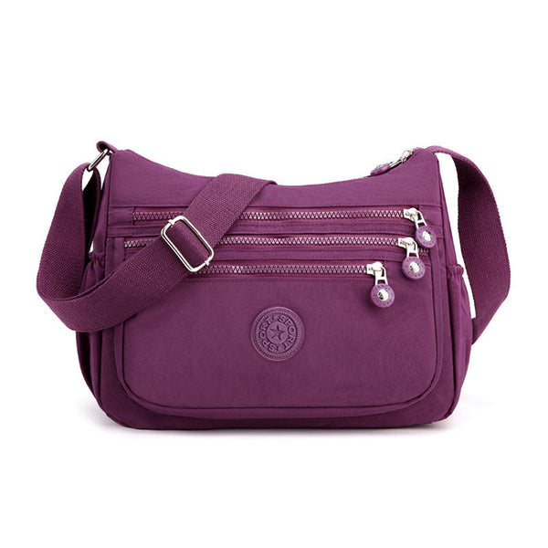 { Pack 2} MULTI-POCKET LIGHTWEIGHT CROSSBODY BAG