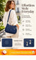 { Buy 1 Get 1 Free } Lightweight Nylon Crossbody Bag – Multi-Pocket, Water-Resistant, Adjustable
