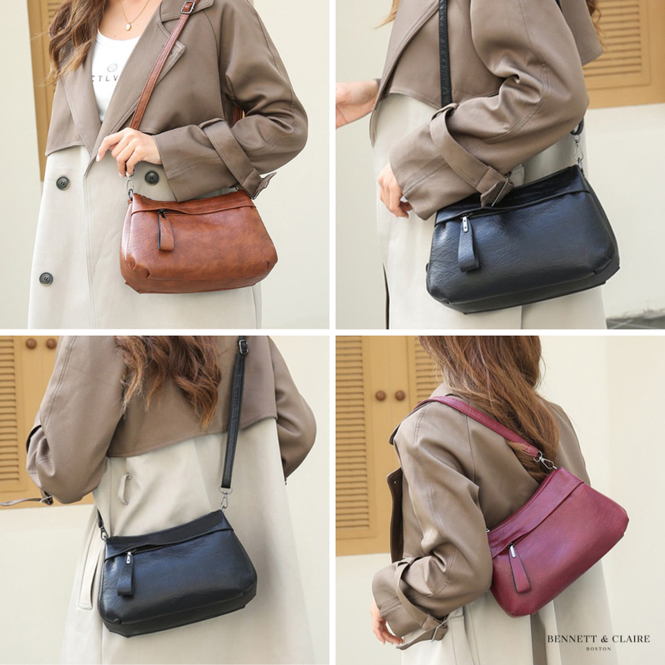 Women's Multi-Color One Shoulder Crossbody Bag (Pack Of 2)