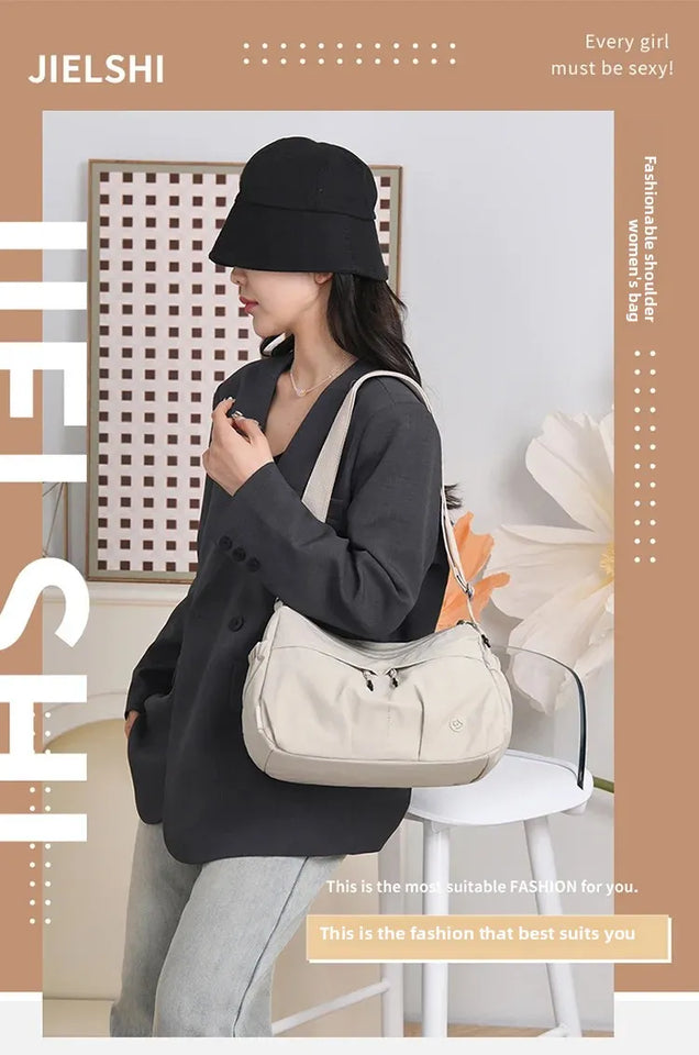 { Buy 1 Get 1 Free }  A Classic Women Crossbody Bag with Double Pockets Bag