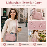 { Buy 1 Get 1 Free } Lightweight Nylon Crossbody Bag – Multi-Pocket, Water-Resistant, Adjustable