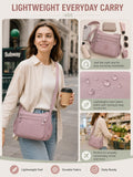 { Buy 1 Get 1 Free } Lightweight Nylon Crossbody Bag – Multi-Pocket, Water-Resistant, Adjustable